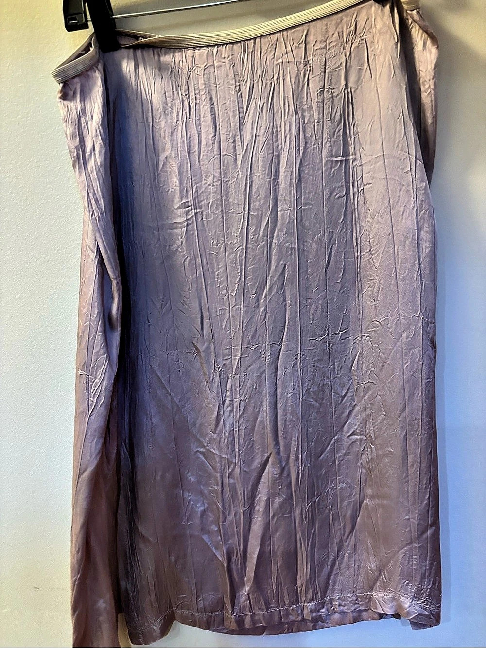 DKNY Midi Skirt in Purple Size 8 NWT